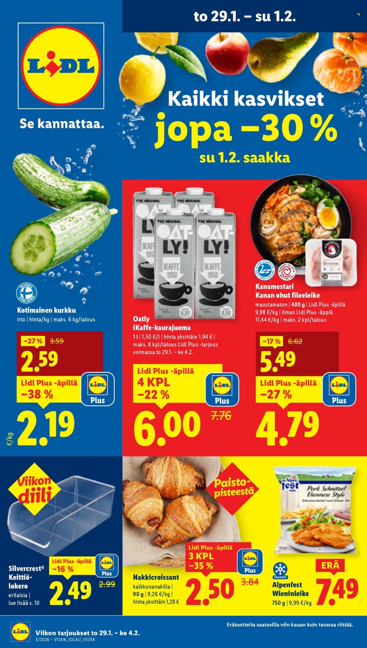 LIDL tarjoukset - Alkaen TO 29.1.2026