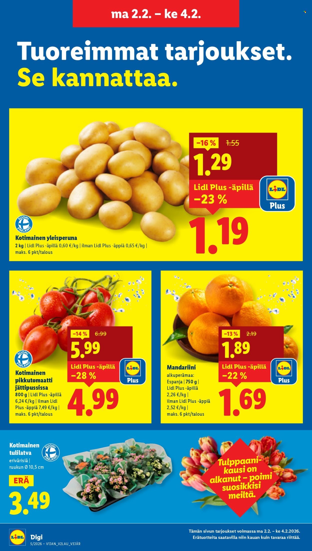 LIDL tarjoukset - Alkaen TO 29.1.2026