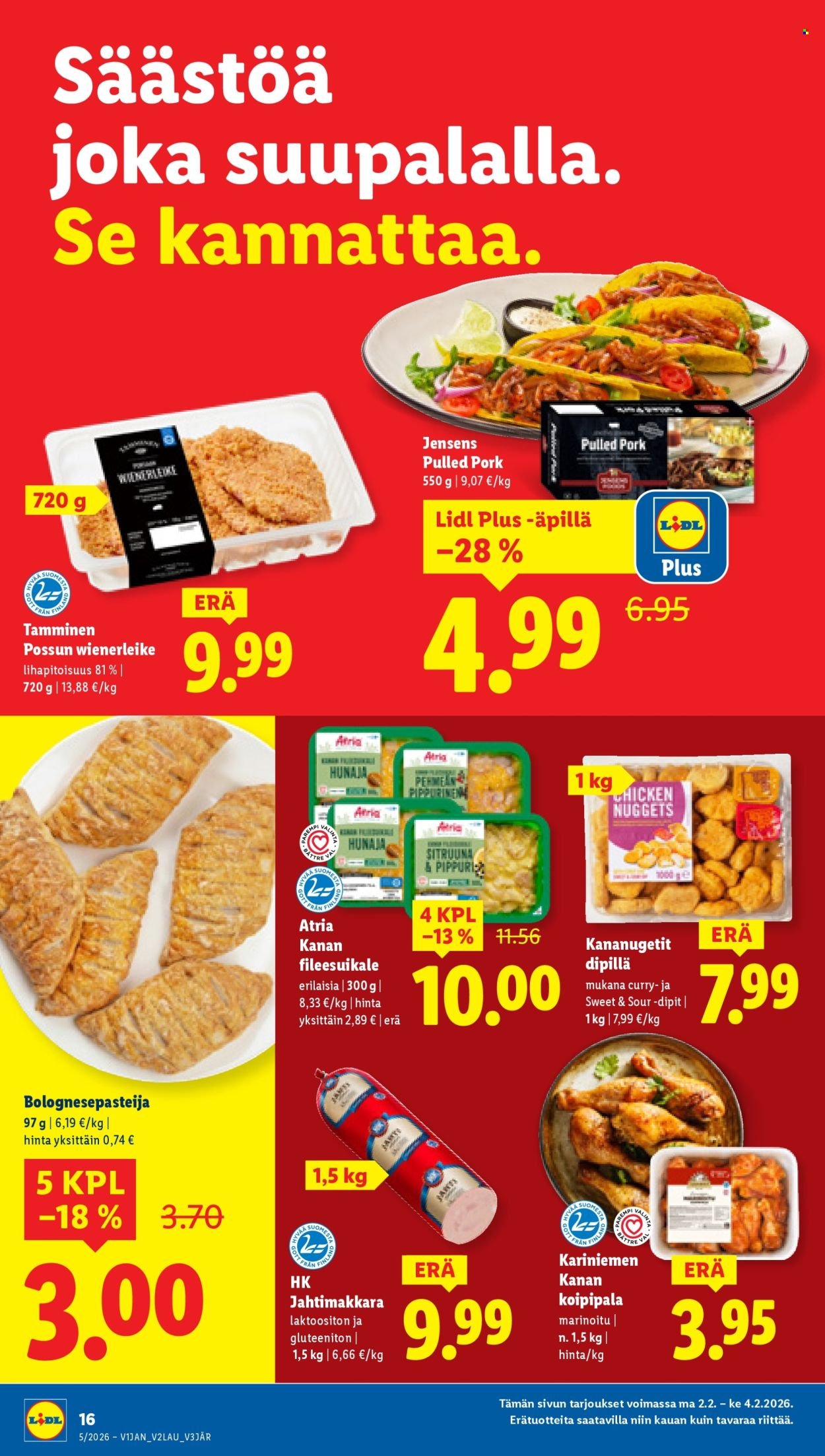 LIDL tarjoukset - Alkaen TO 29.1.2026