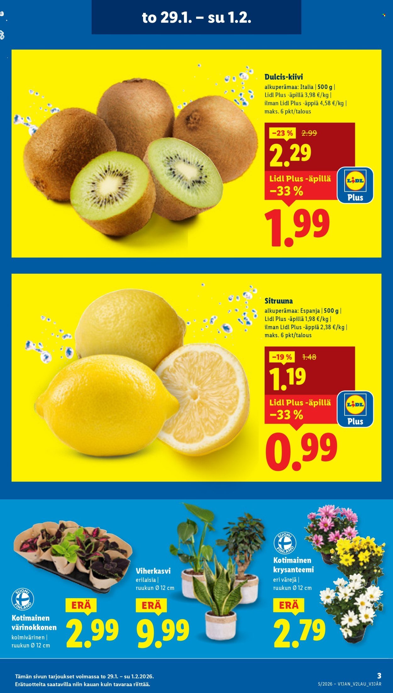LIDL tarjoukset - Alkaen TO 29.1.2026