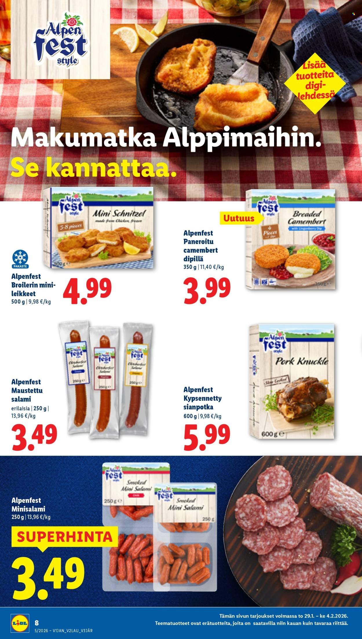 LIDL tarjoukset - Alkaen TO 29.1.2026