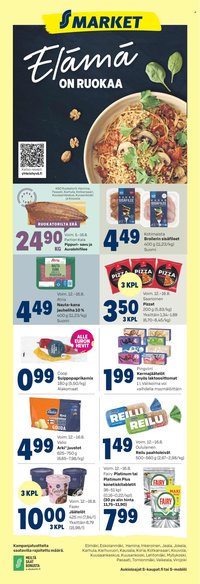 S-MARKET tarjoukset - Ilmoitus