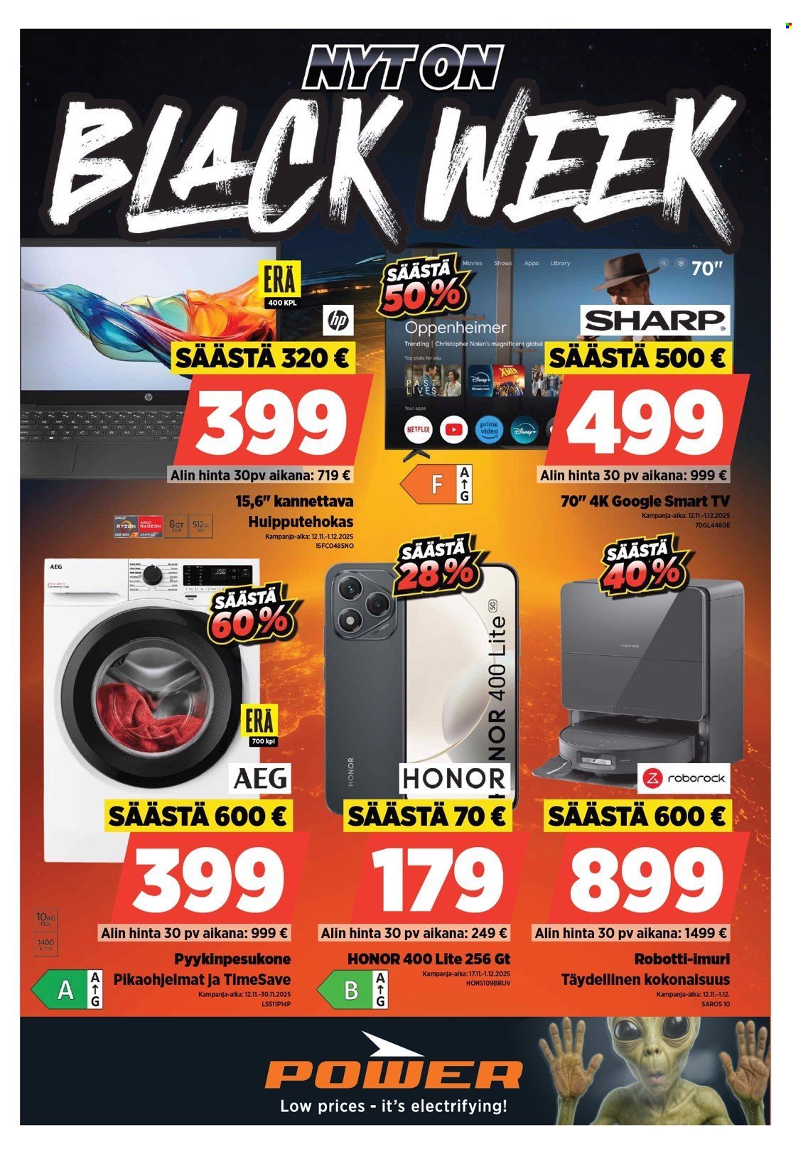 POWER tarjoukset - Marraskuu 2025 (2025-11-16)