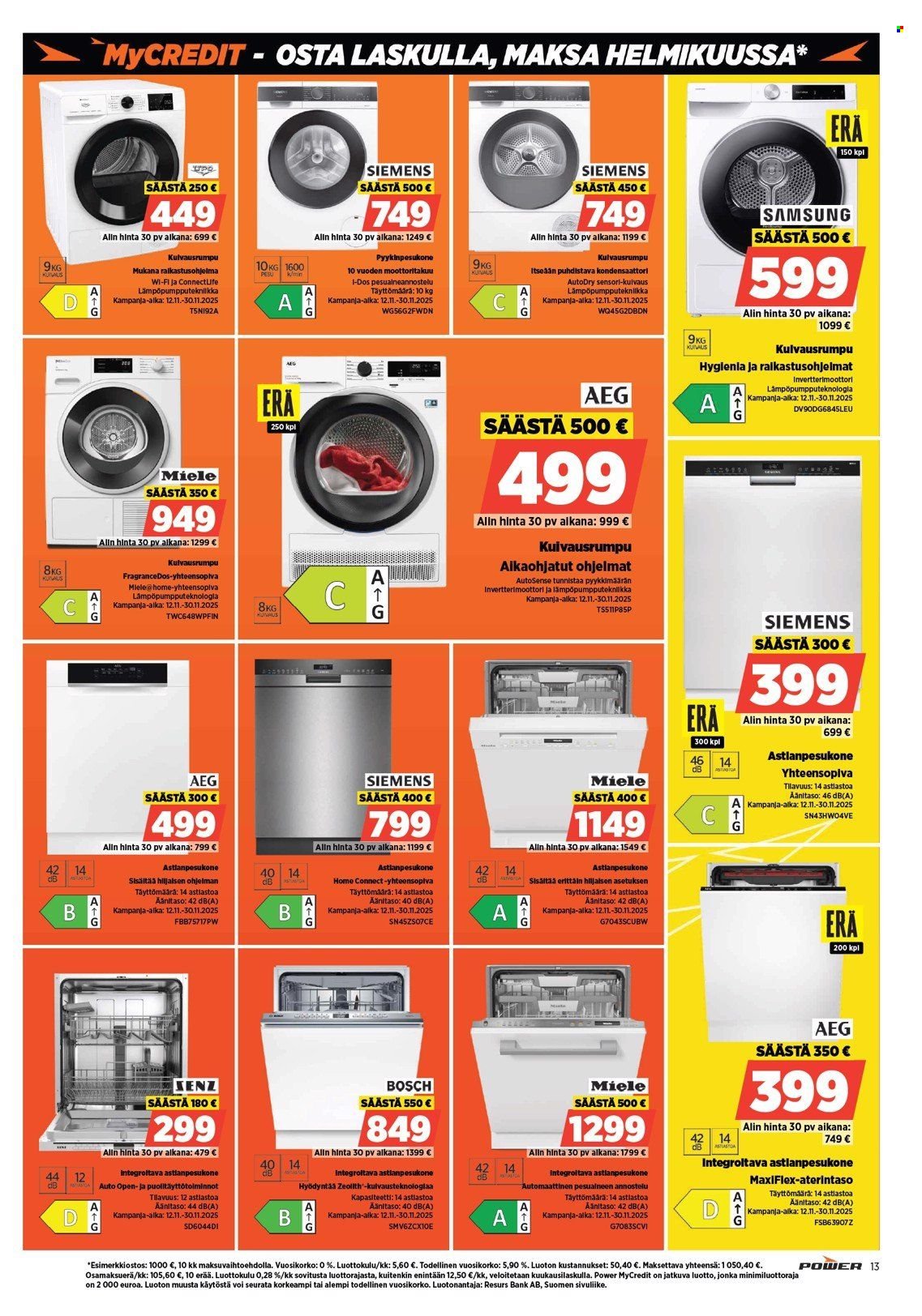 POWER tarjoukset - Marraskuu 2025 (2025-11-16)