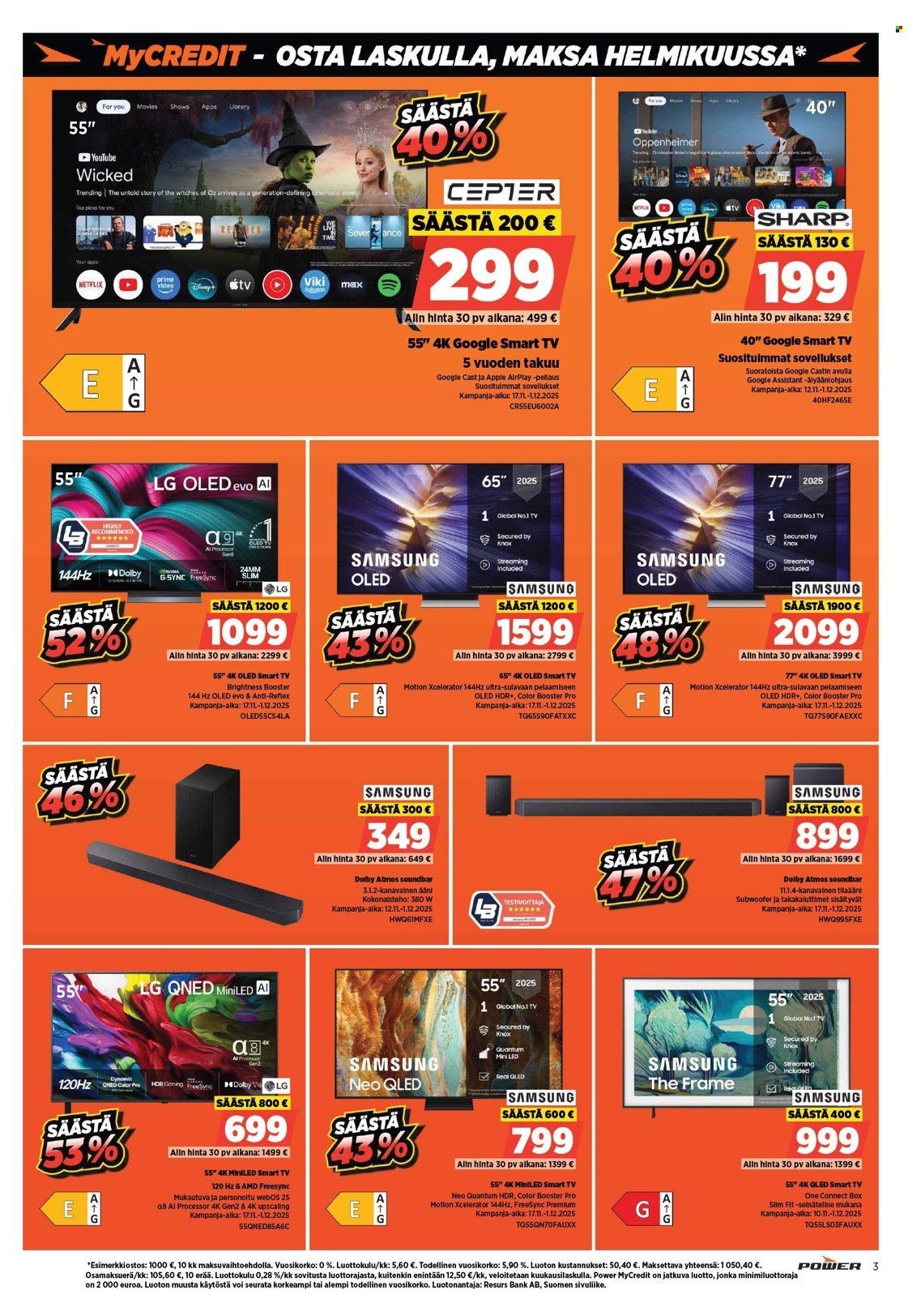 POWER tarjoukset - Marraskuu 2025 (2025-11-16)