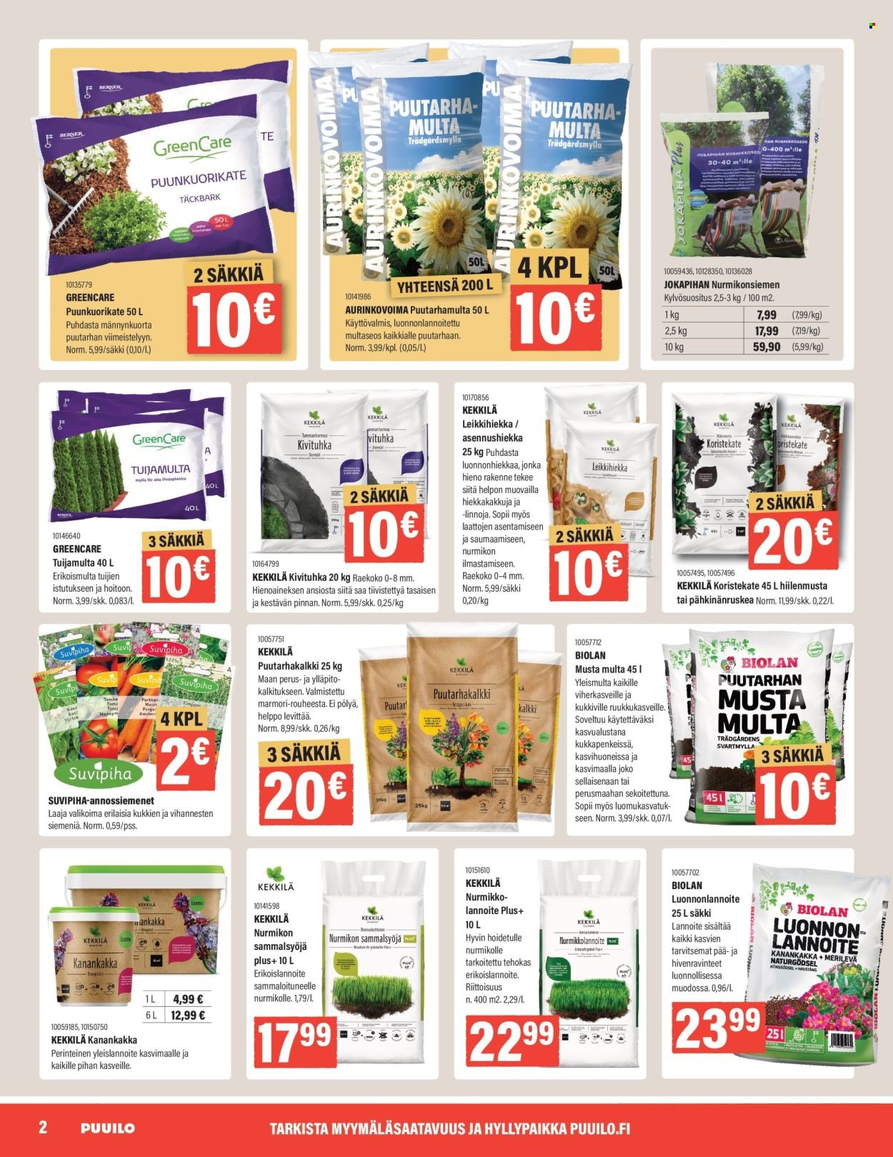 PUUILO tarjoukset - Puuiloa kaikkeen arkeen