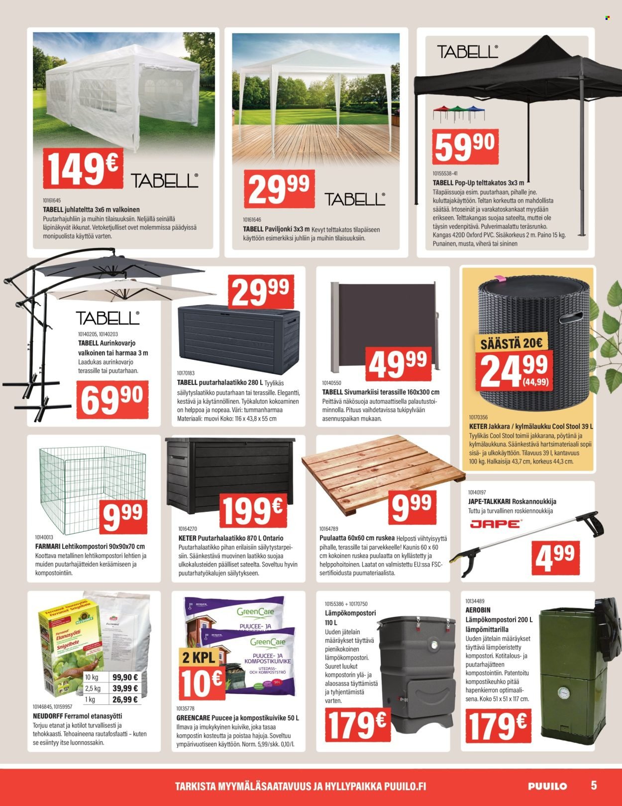 PUUILO tarjoukset - Puuiloa kaikkeen arkeen