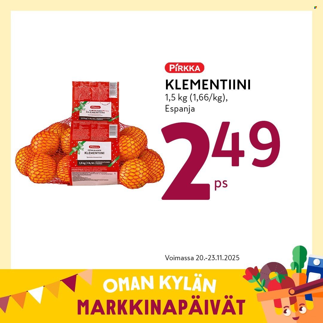 K-MARKET tarjoukset - Alkaen TO 20.11.2025