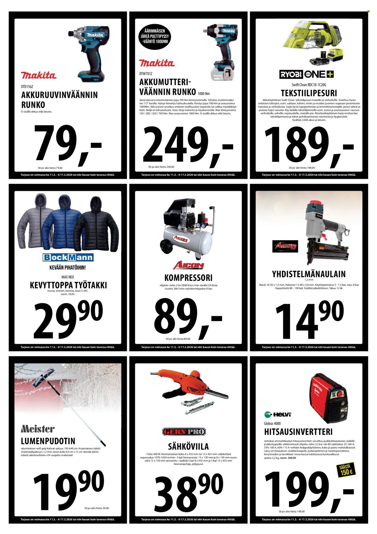 TUURI tarjoukset - Alkaen KE 11.3.2026