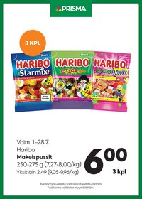 PRISMA tarjoukset - Alkaen KE 1.7.2026