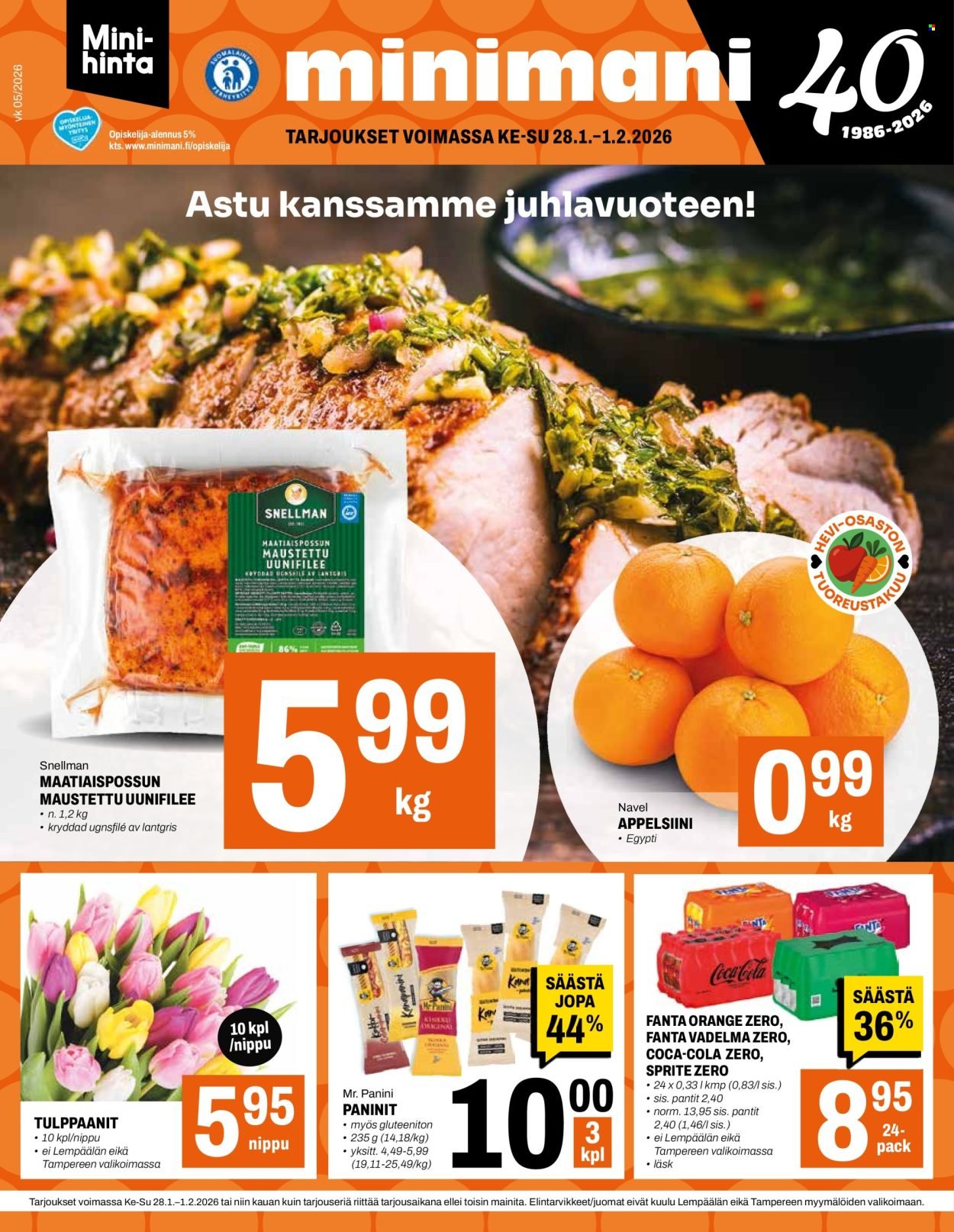 MINIMANI tarjoukset - Alkaen KE 28.1.2026