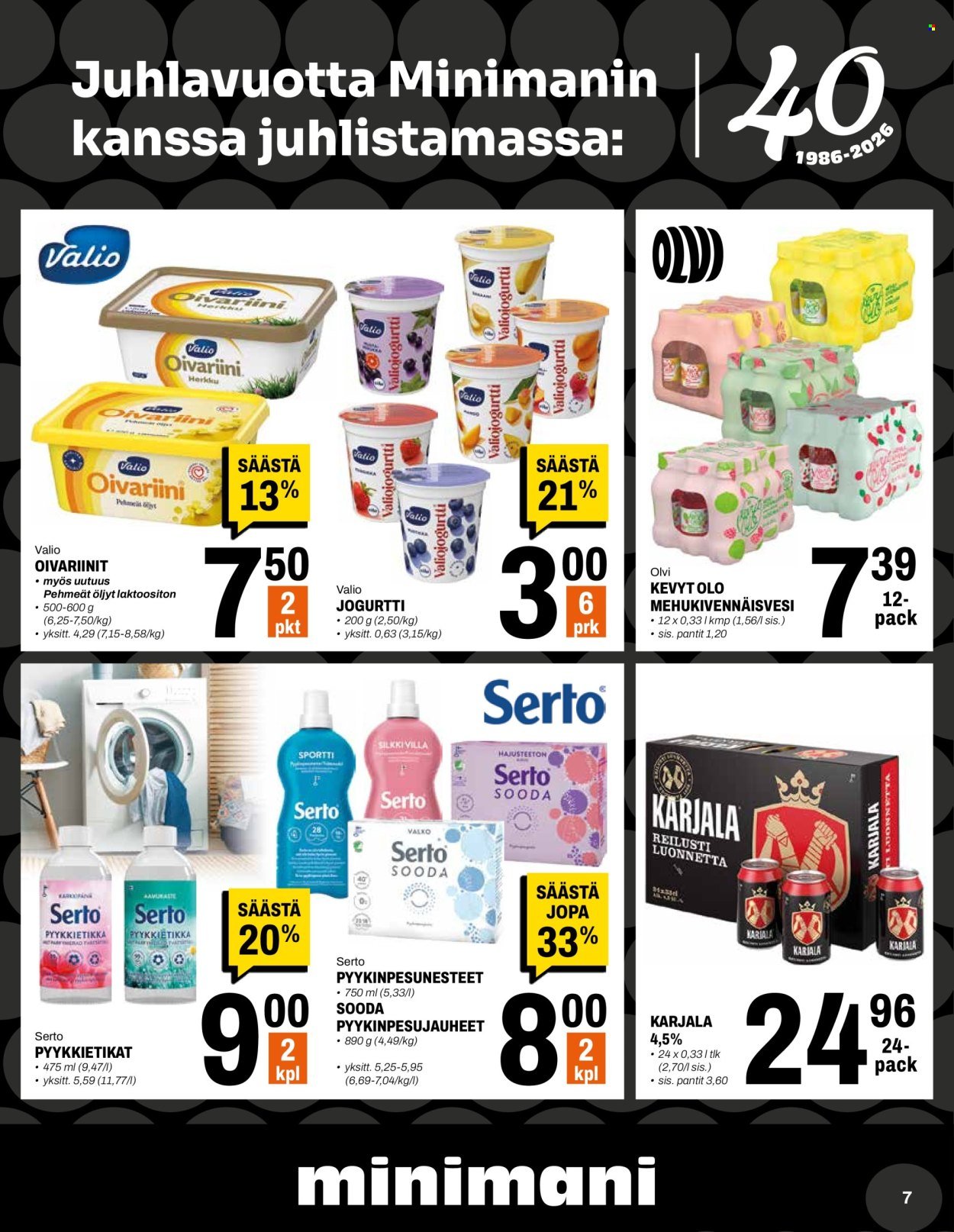 MINIMANI tarjoukset - Alkaen KE 28.1.2026