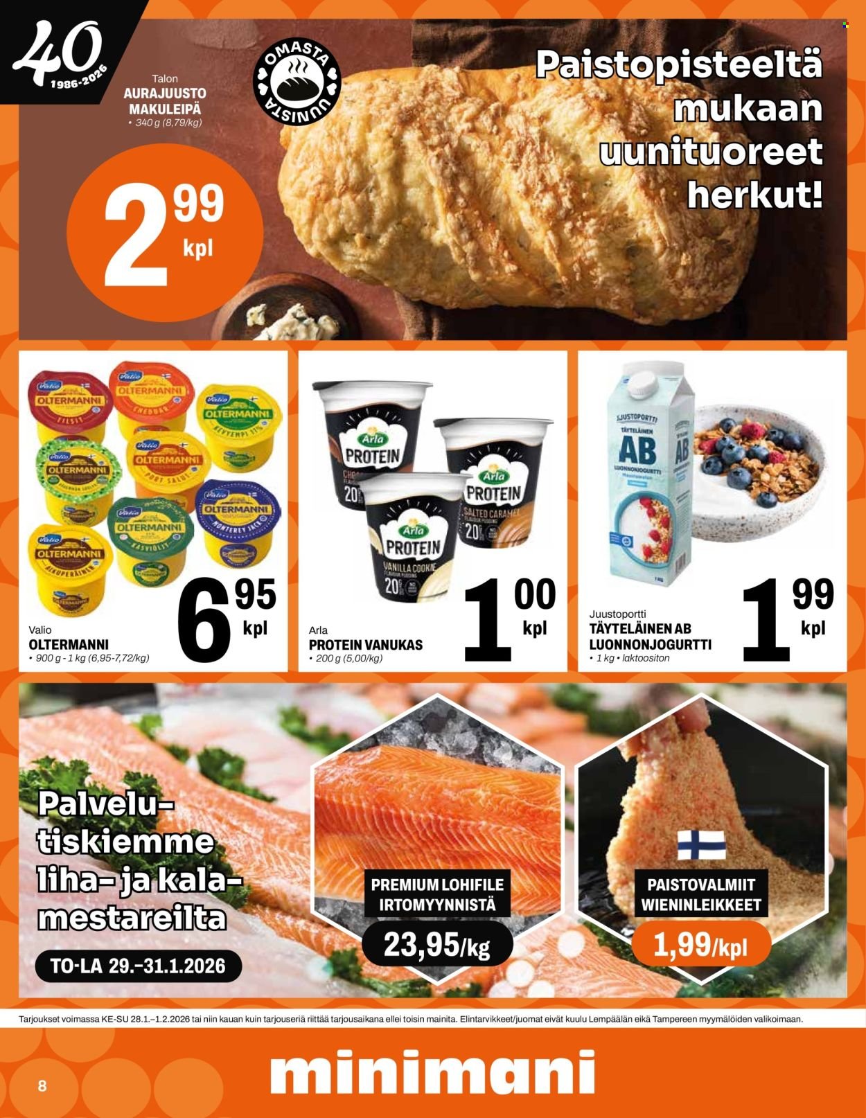MINIMANI tarjoukset - Alkaen KE 28.1.2026
