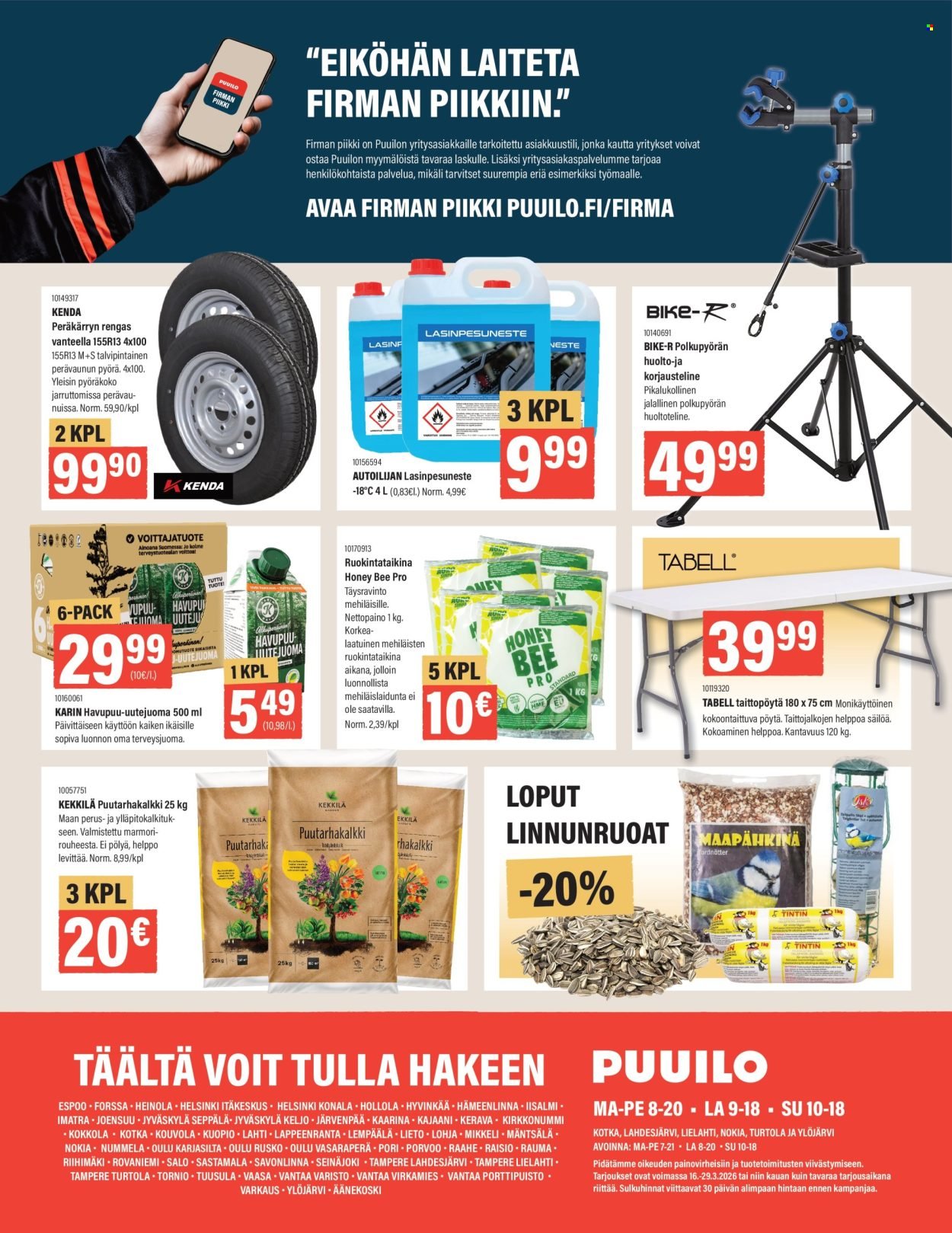 PUUILO tarjoukset - Puuiloa kaikkeen arkeen