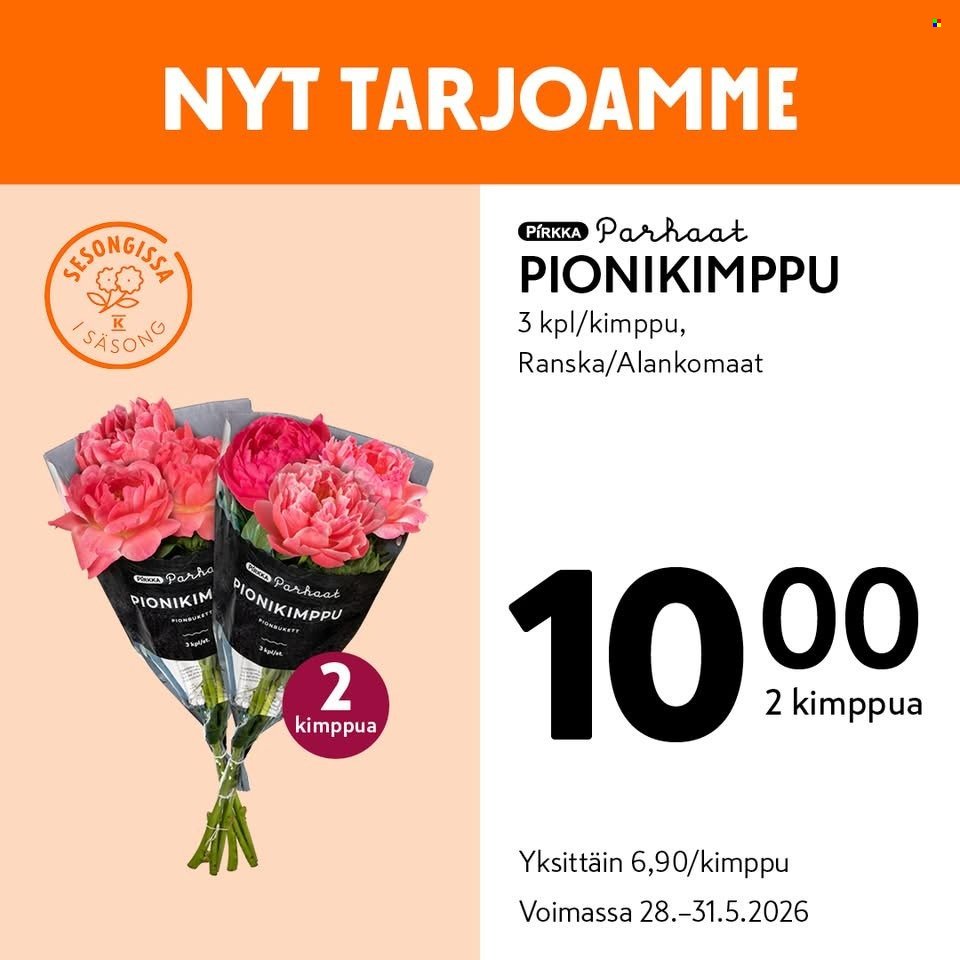 K-MARKET tarjoukset - Alkaen TO 28.5.2026