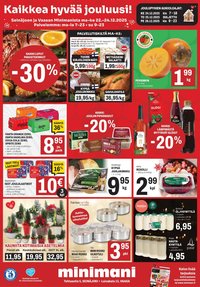 MINIMANI tarjoukset - Alkaen MA 22.12.2025
