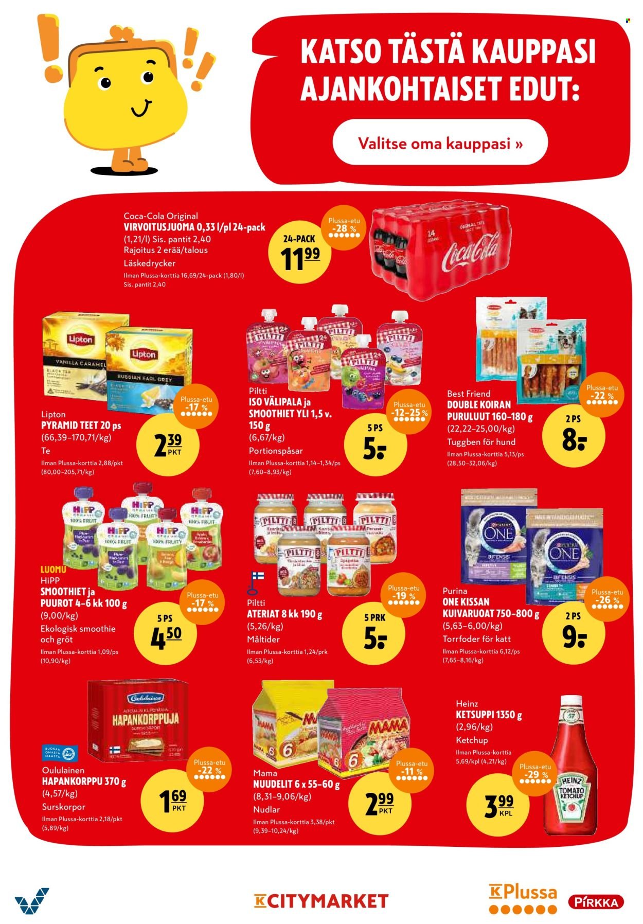 K-CITYMARKET tarjoukset - Alkaen MA 19.1.2026