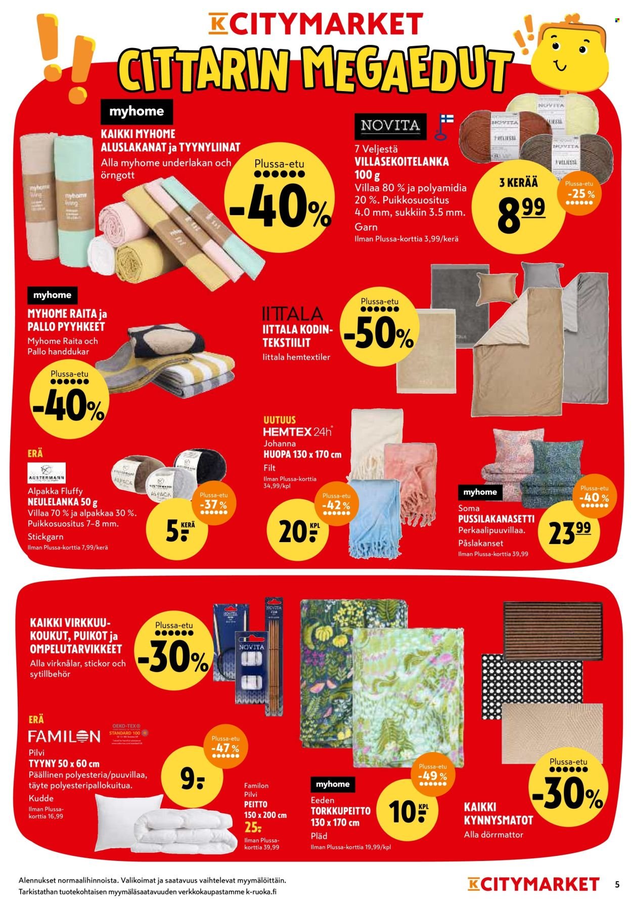K-CITYMARKET tarjoukset - Alkaen MA 19.1.2026