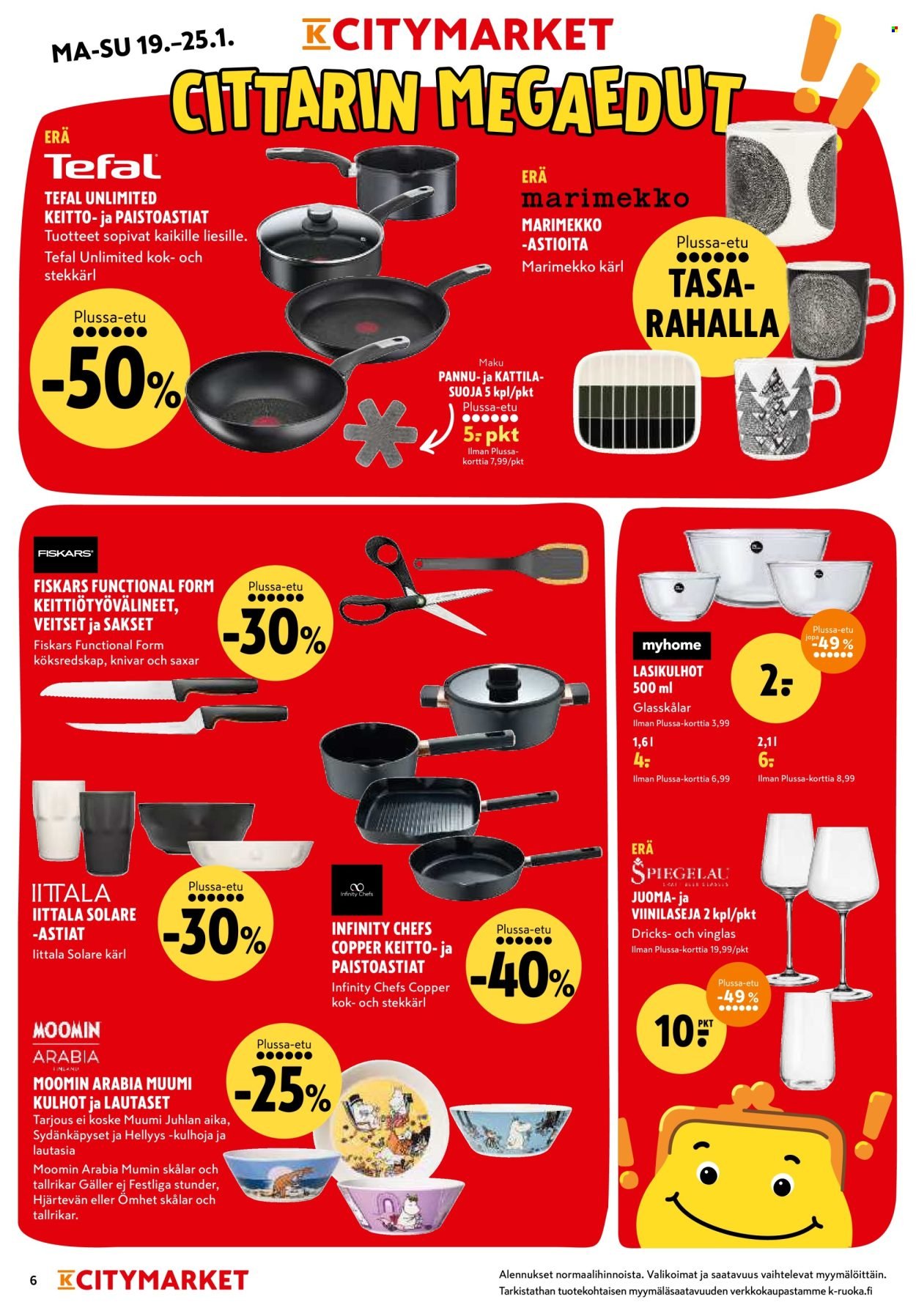 K-CITYMARKET tarjoukset - Alkaen MA 19.1.2026