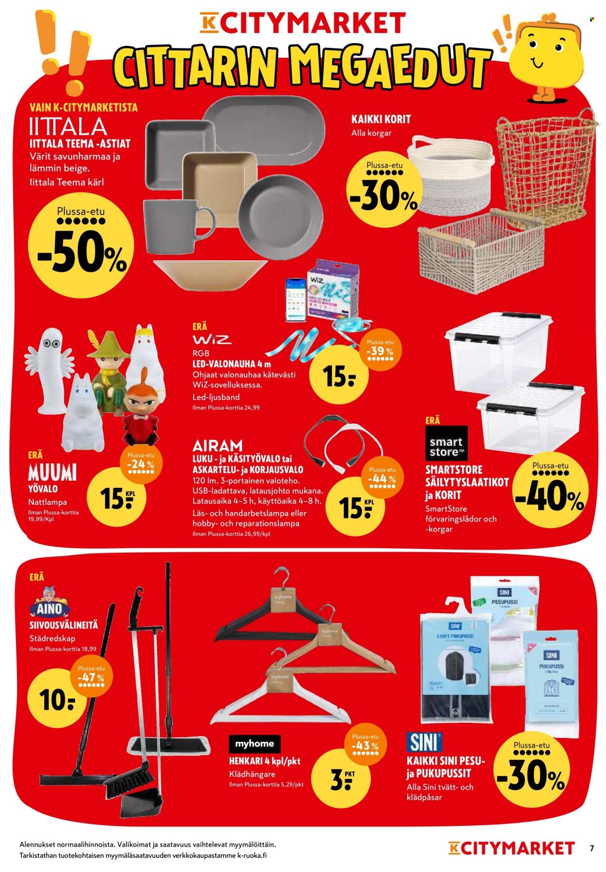 K-CITYMARKET tarjoukset - Alkaen MA 19.1.2026