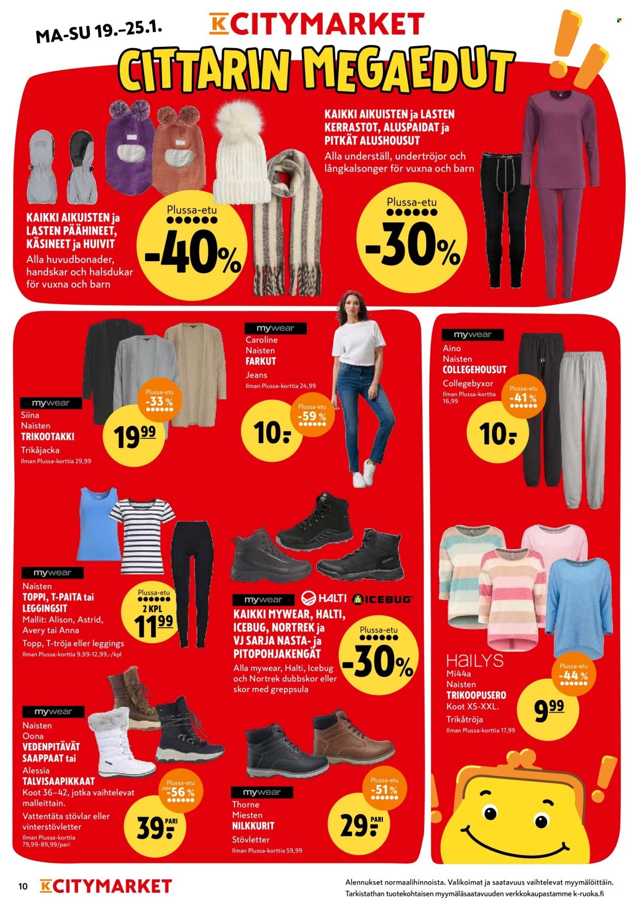 K-CITYMARKET tarjoukset - Alkaen MA 19.1.2026