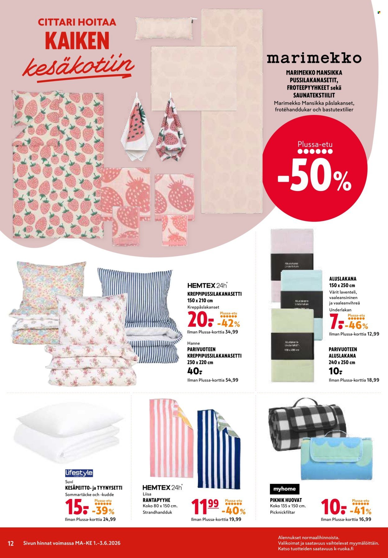 K-CITYMARKET tarjoukset - Alkaen MA 1.6.2026