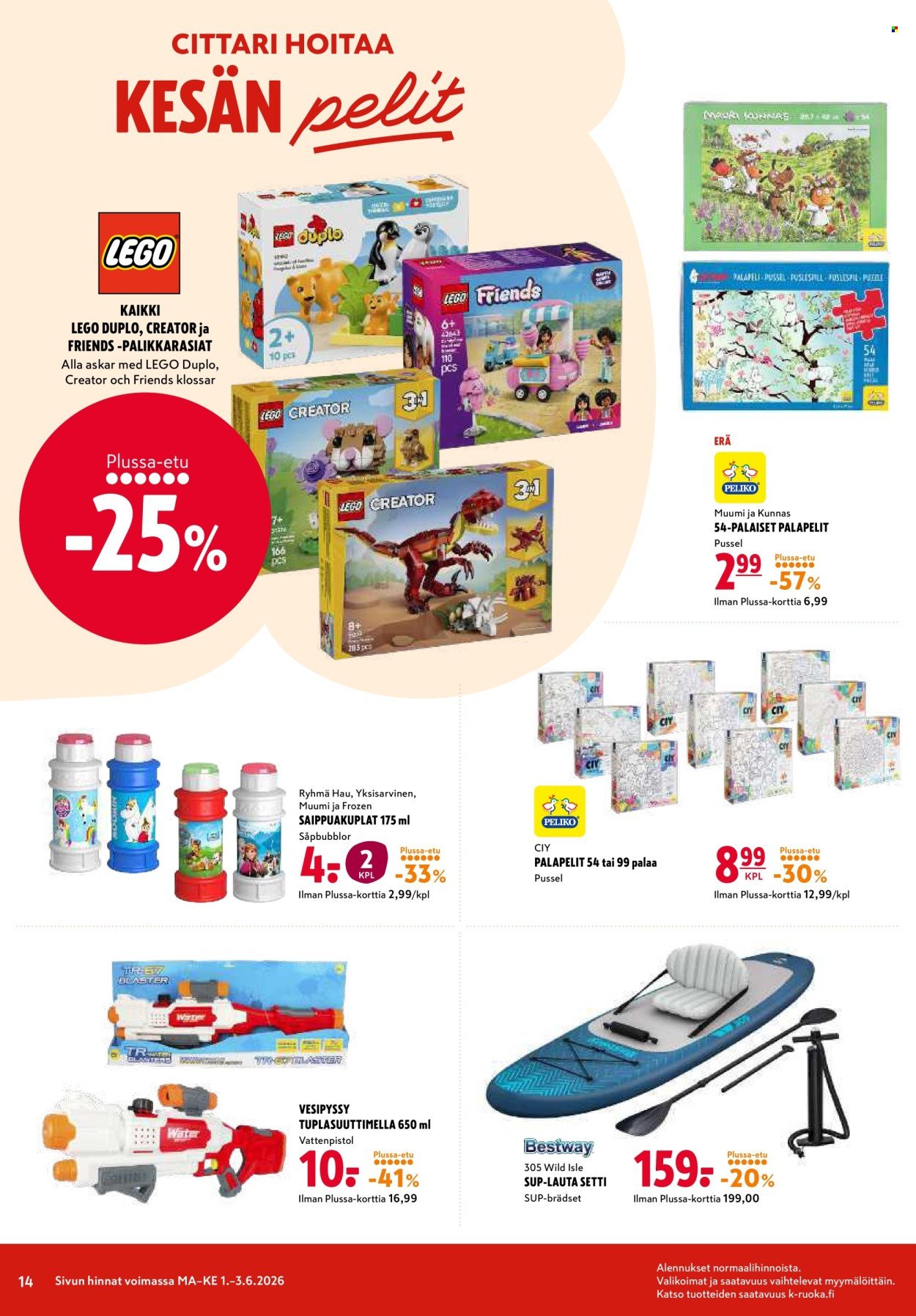K-CITYMARKET tarjoukset - Alkaen MA 1.6.2026