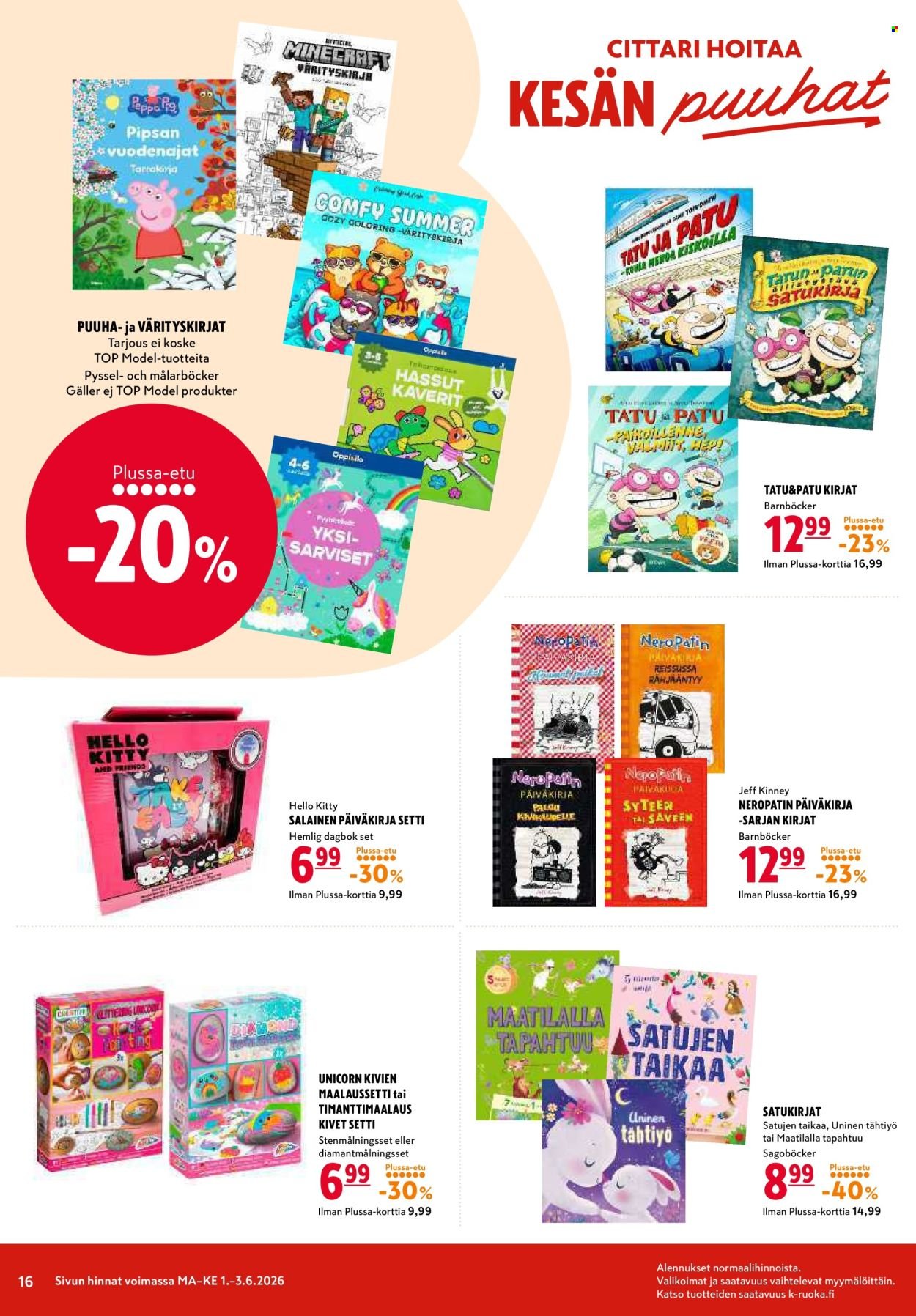 K-CITYMARKET tarjoukset - Alkaen MA 1.6.2026
