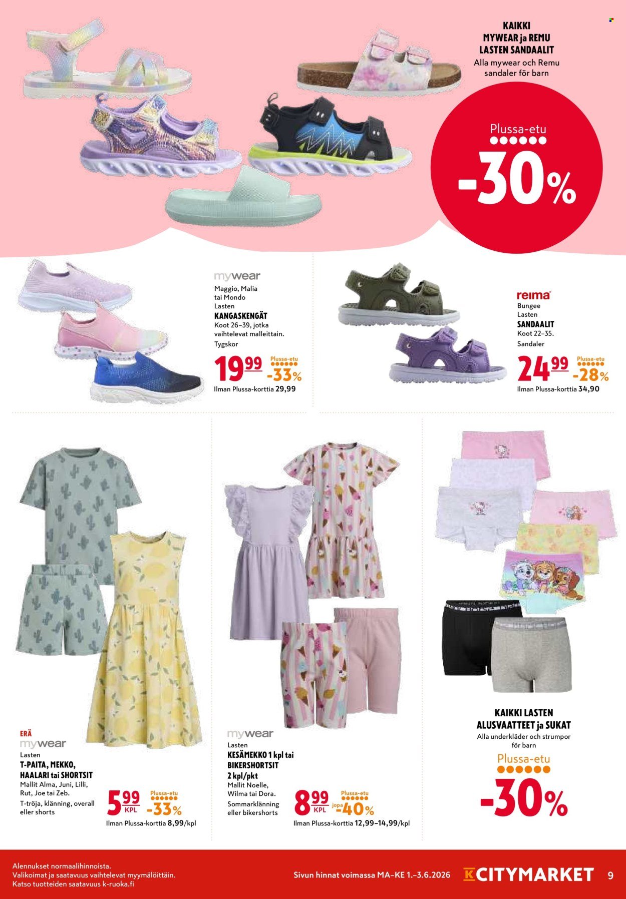 K-CITYMARKET tarjoukset - Alkaen MA 1.6.2026