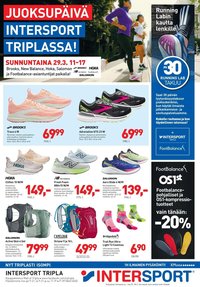 INTERSPORT tarjoukset - Juoksupäivä