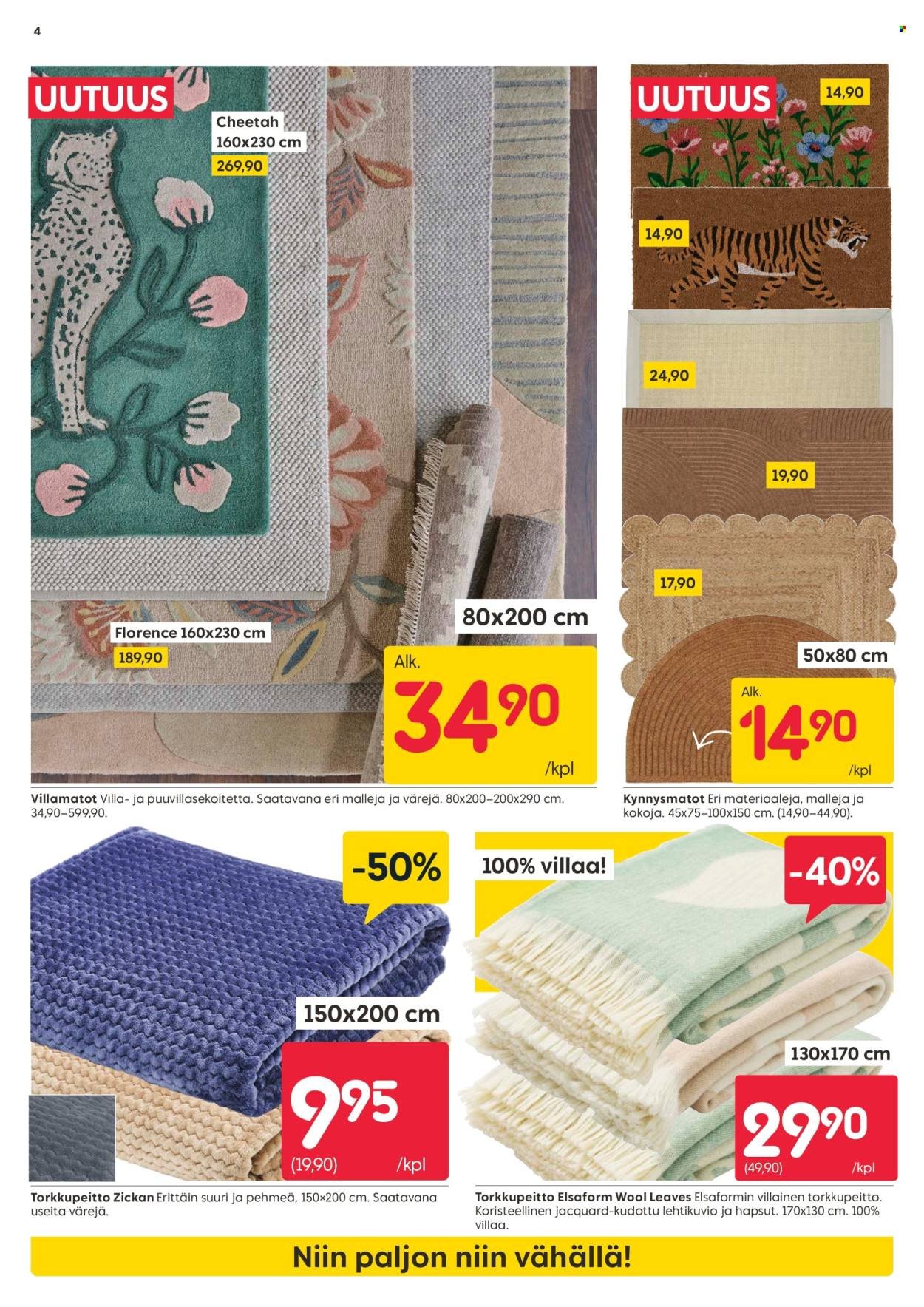 RUSTA tarjoukset - Alkaen MA 26.1.2026