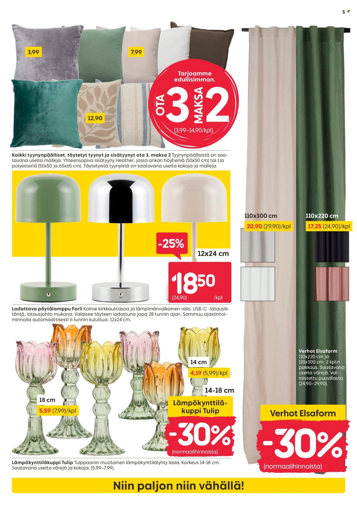 RUSTA tarjoukset - Alkaen MA 26.1.2026