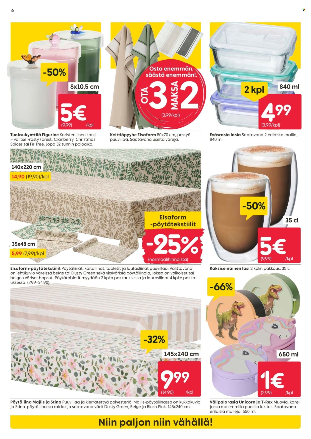 RUSTA tarjoukset - Alkaen MA 26.1.2026