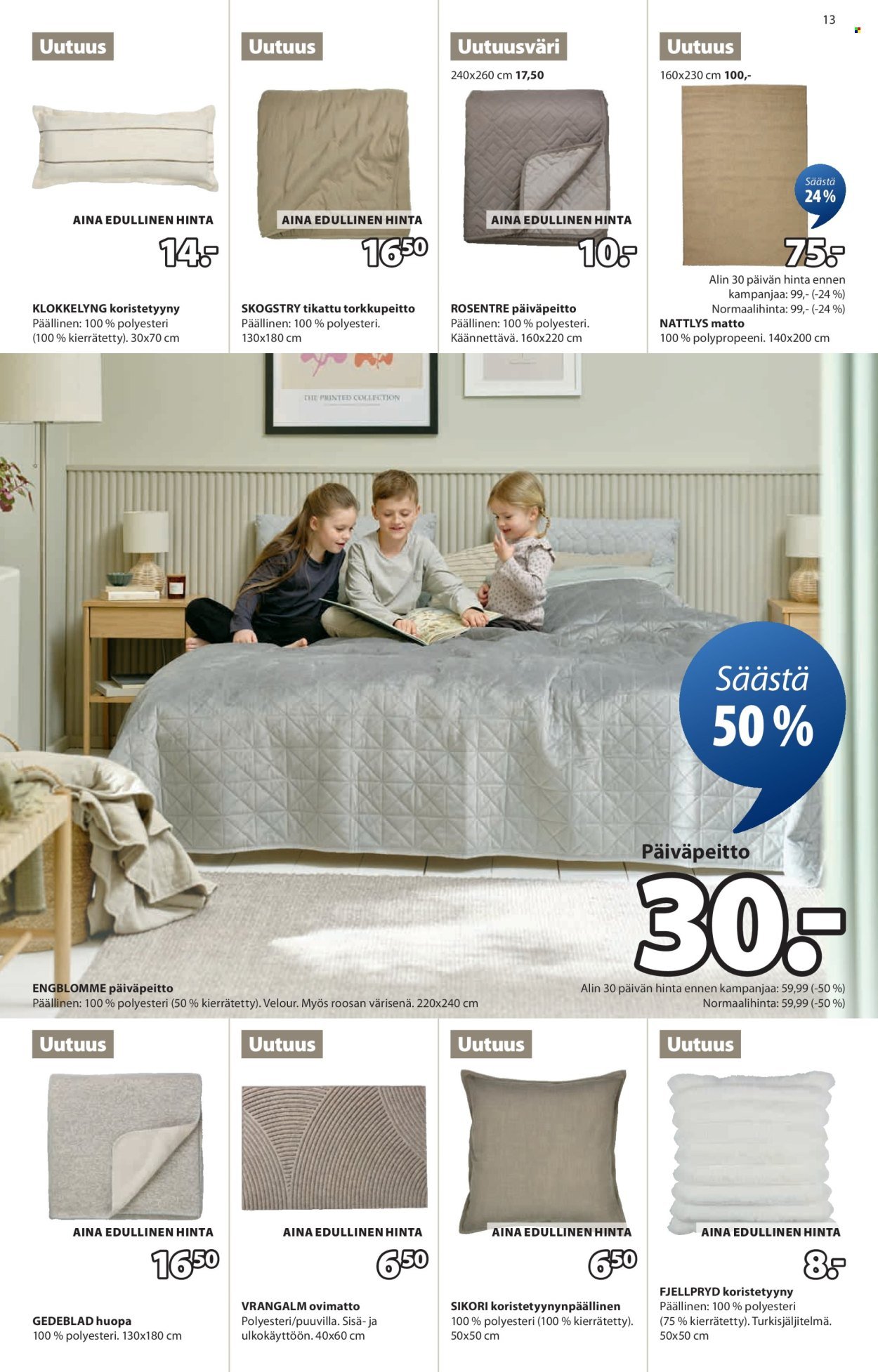 JYSK tarjoukset - Viikon tarjoukset