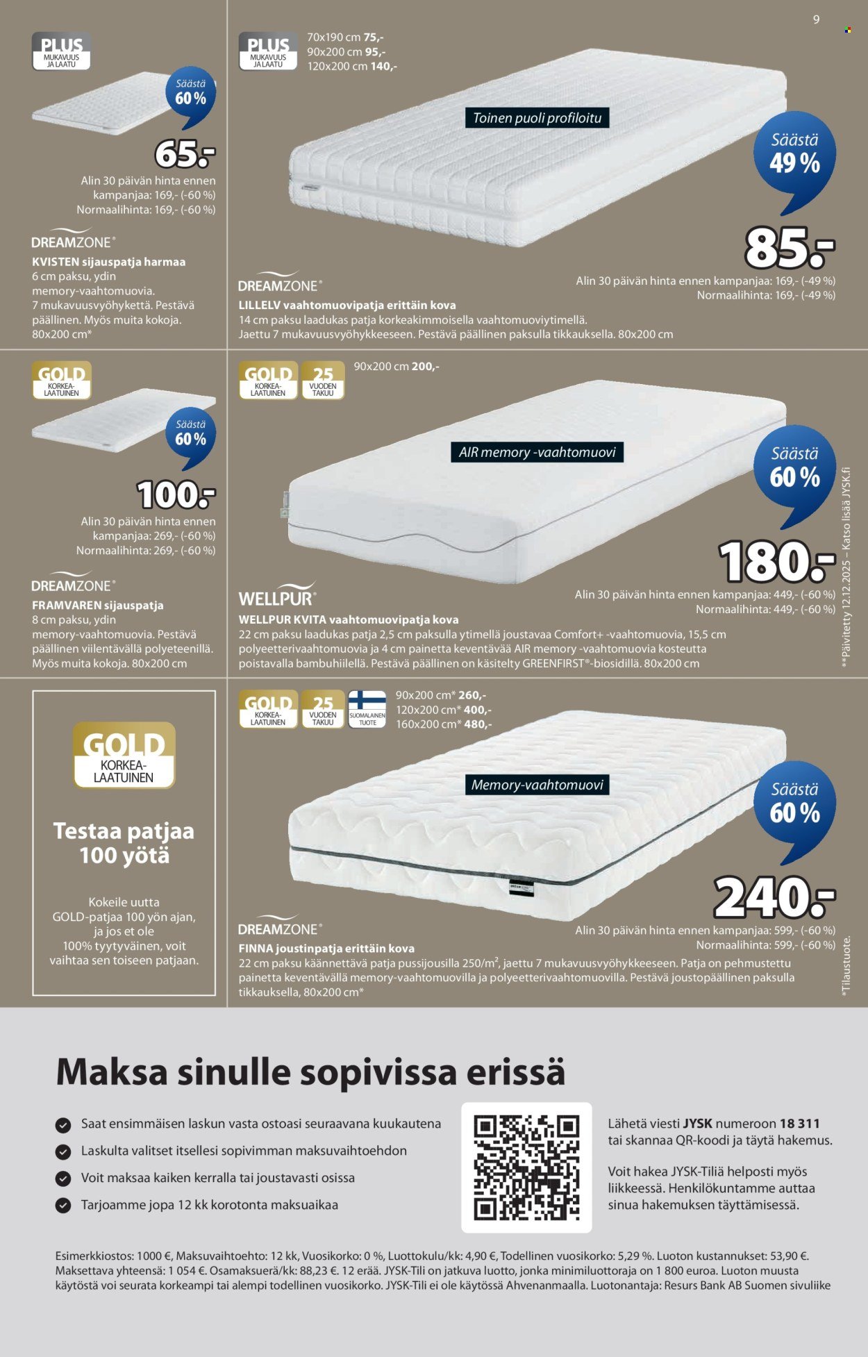 JYSK tarjoukset - Viikon tarjoukset