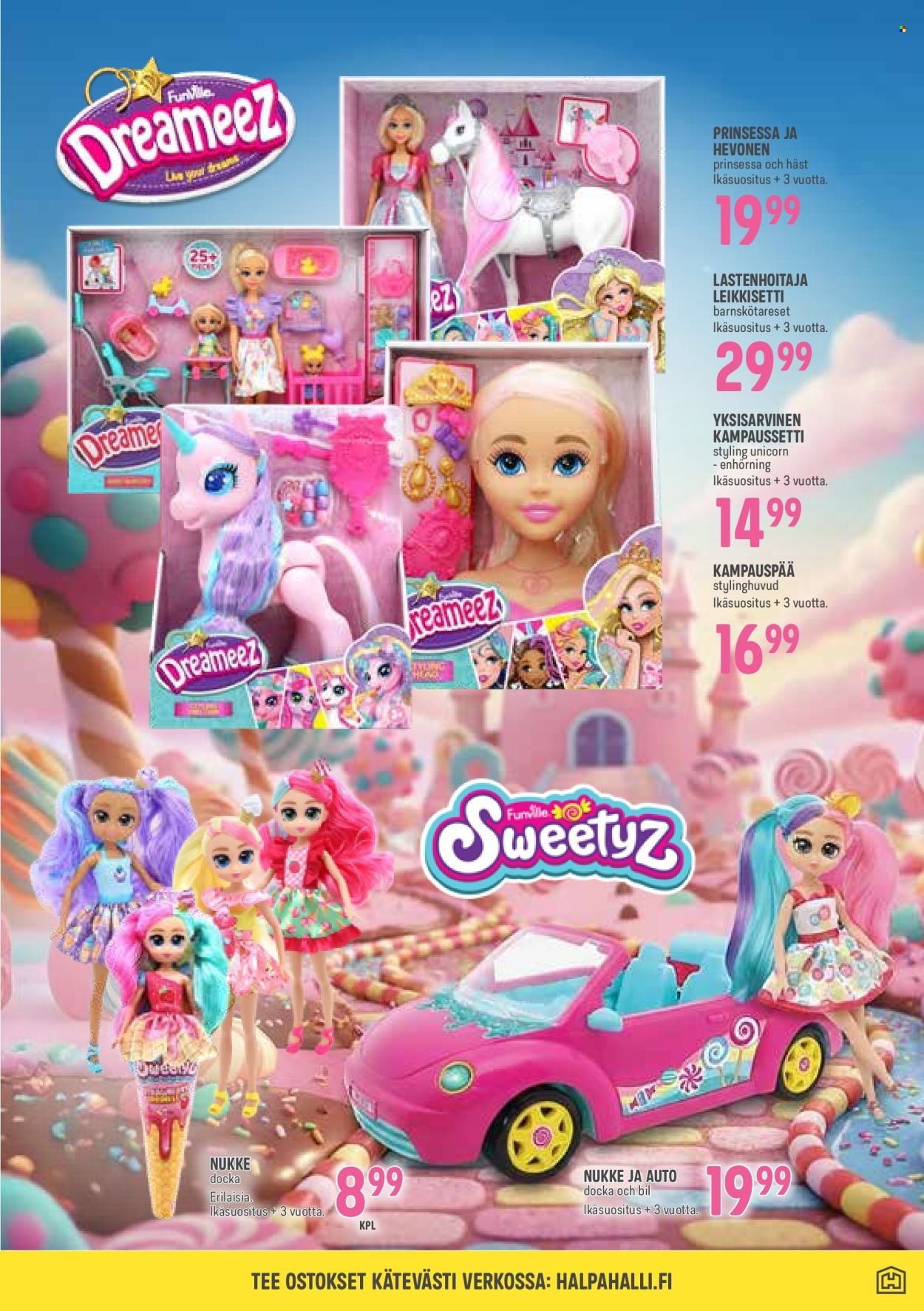 HALPAHALLI tarjoukset - Lelut (2025-11-05 - 2025-11-16)