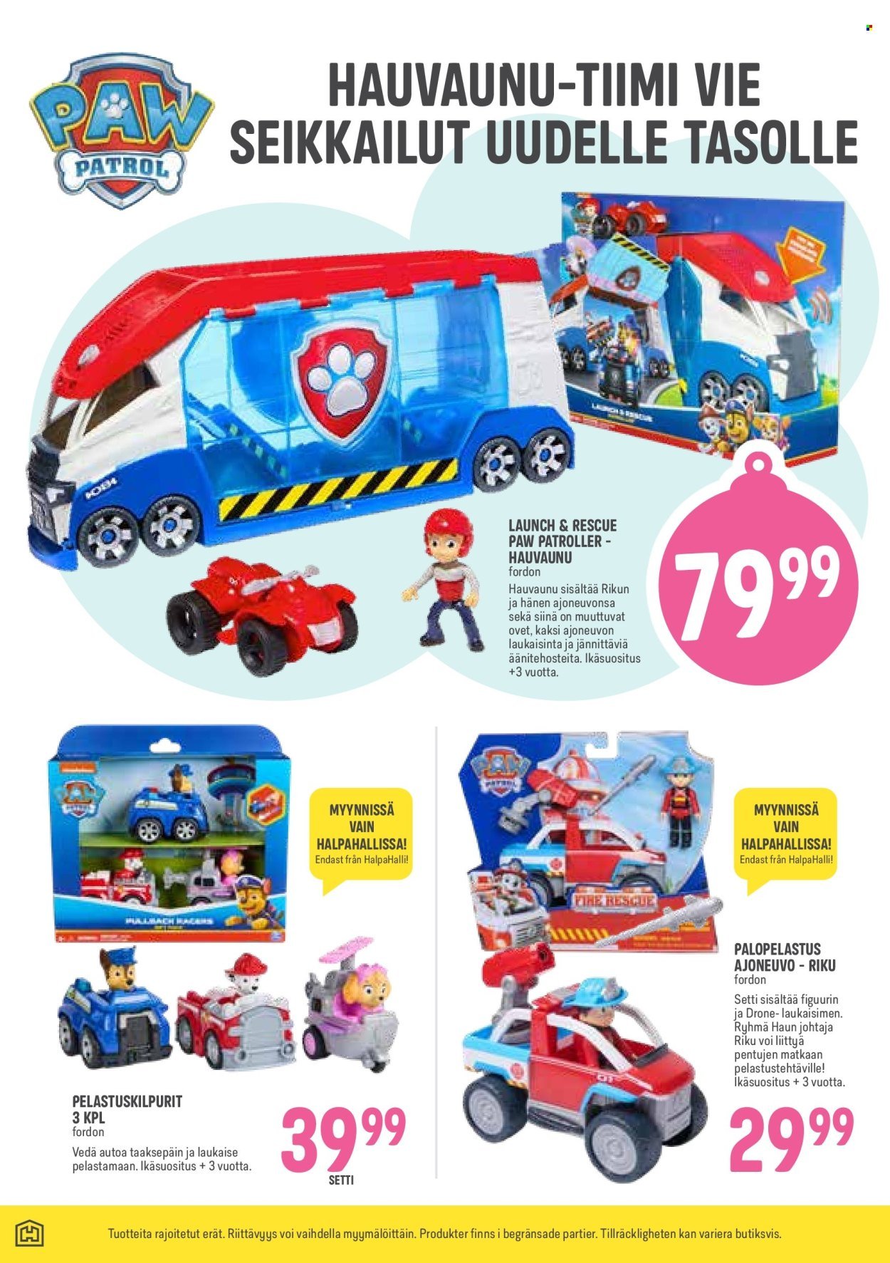 HALPAHALLI tarjoukset - Lelut (2025-11-05 - 2025-11-16)