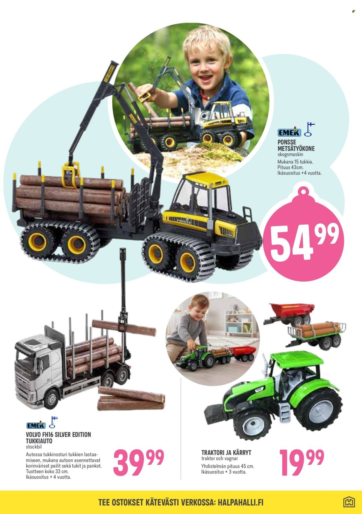 HALPAHALLI tarjoukset - Lelut (2025-11-05 - 2025-11-16)