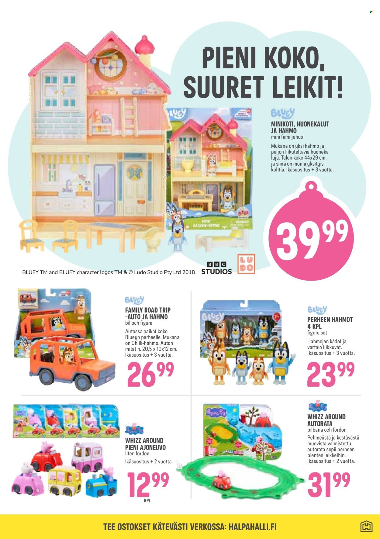 HALPAHALLI tarjoukset - Lelut (2025-11-05 - 2025-11-16)