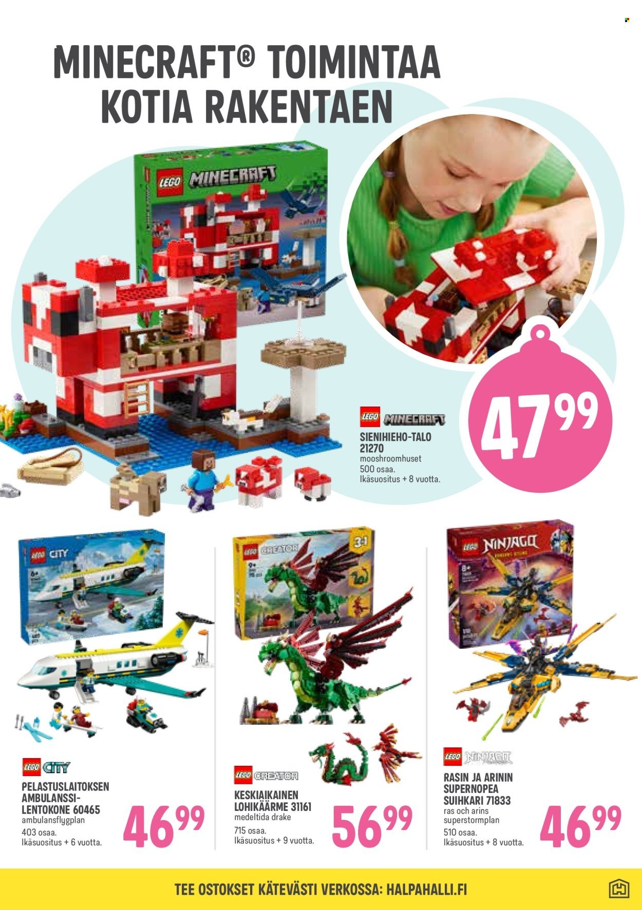 HALPAHALLI tarjoukset - Lelut (2025-11-05 - 2025-11-16)