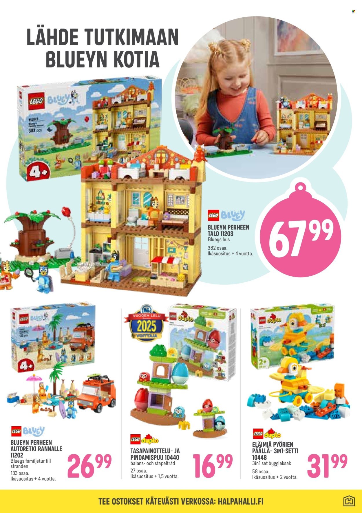 HALPAHALLI tarjoukset - Lelut (2025-11-05 - 2025-11-16)