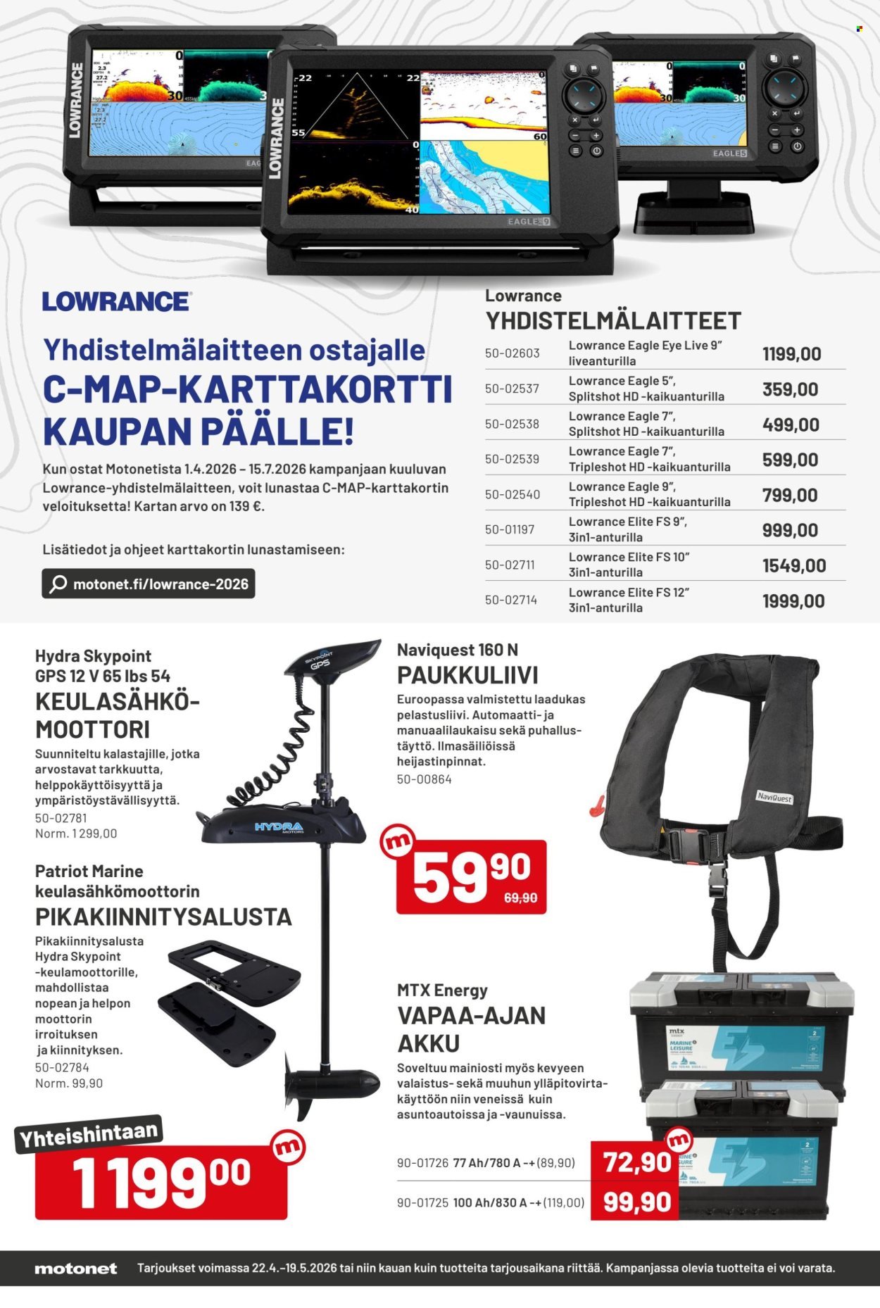 MOTONET tarjoukset - Järkipäivät