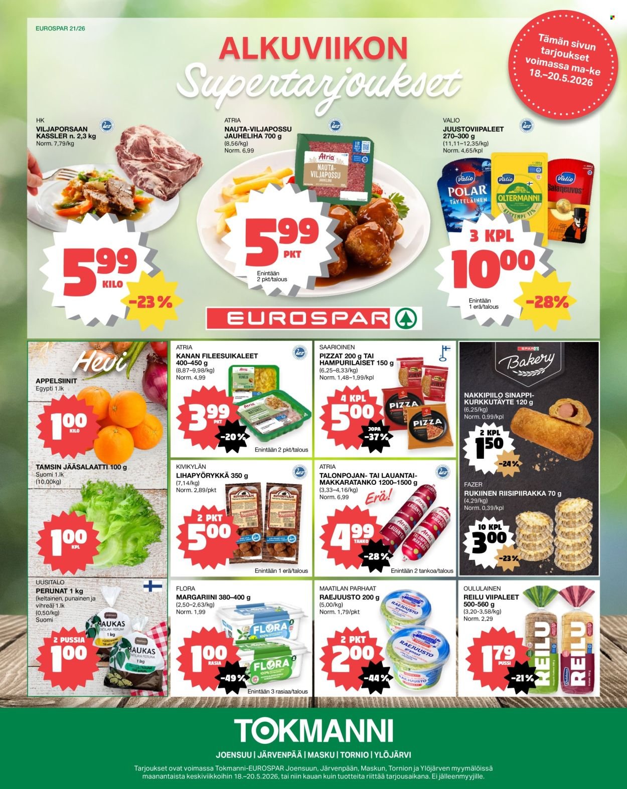 TOKMANNI tarjoukset - EUROSPAR