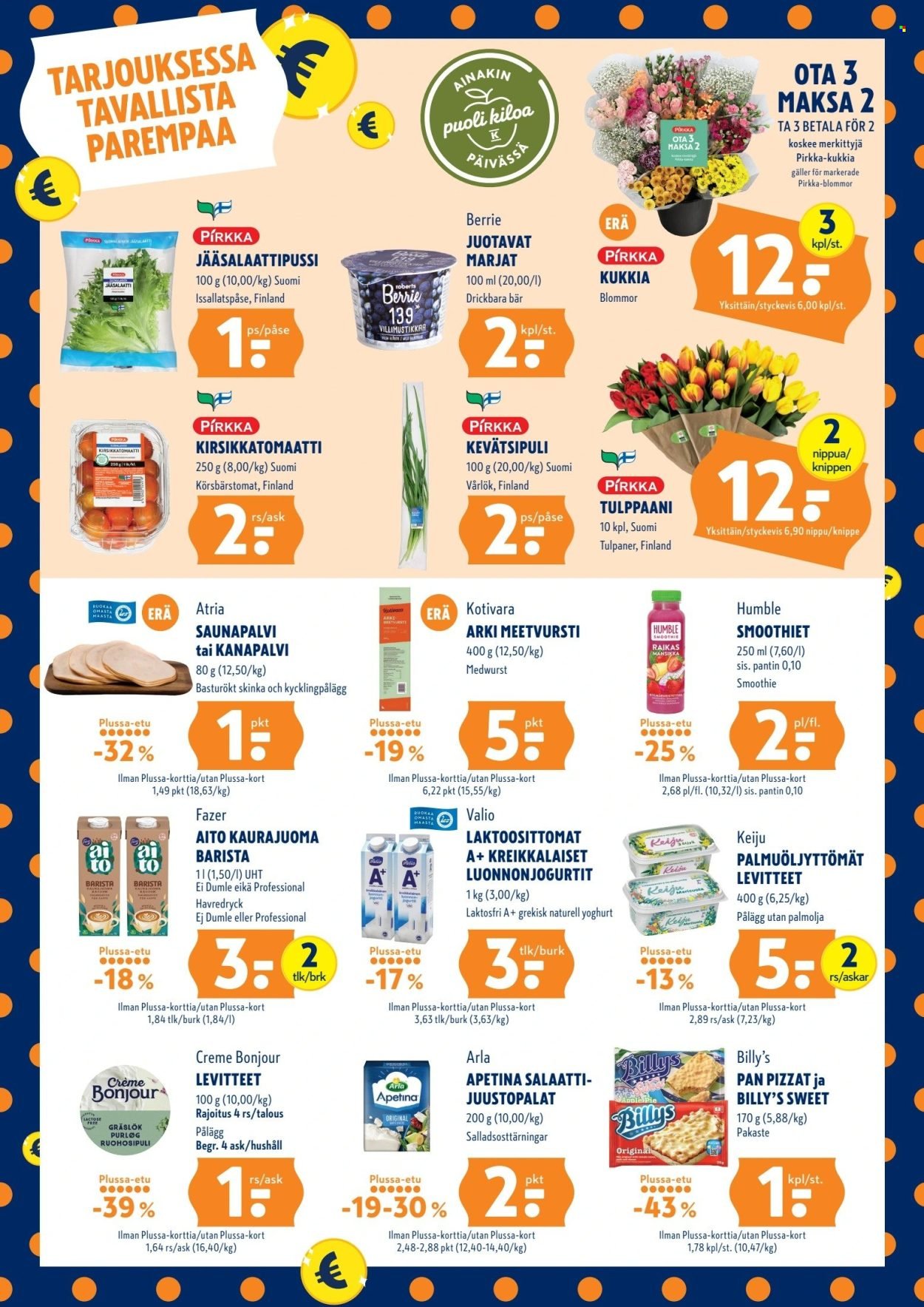 K-SUPERMARKET tarjoukset - Tasaraha-päivät