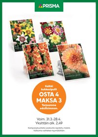 PRISMA tarjoukset - Alkaen TI 31.3.2026