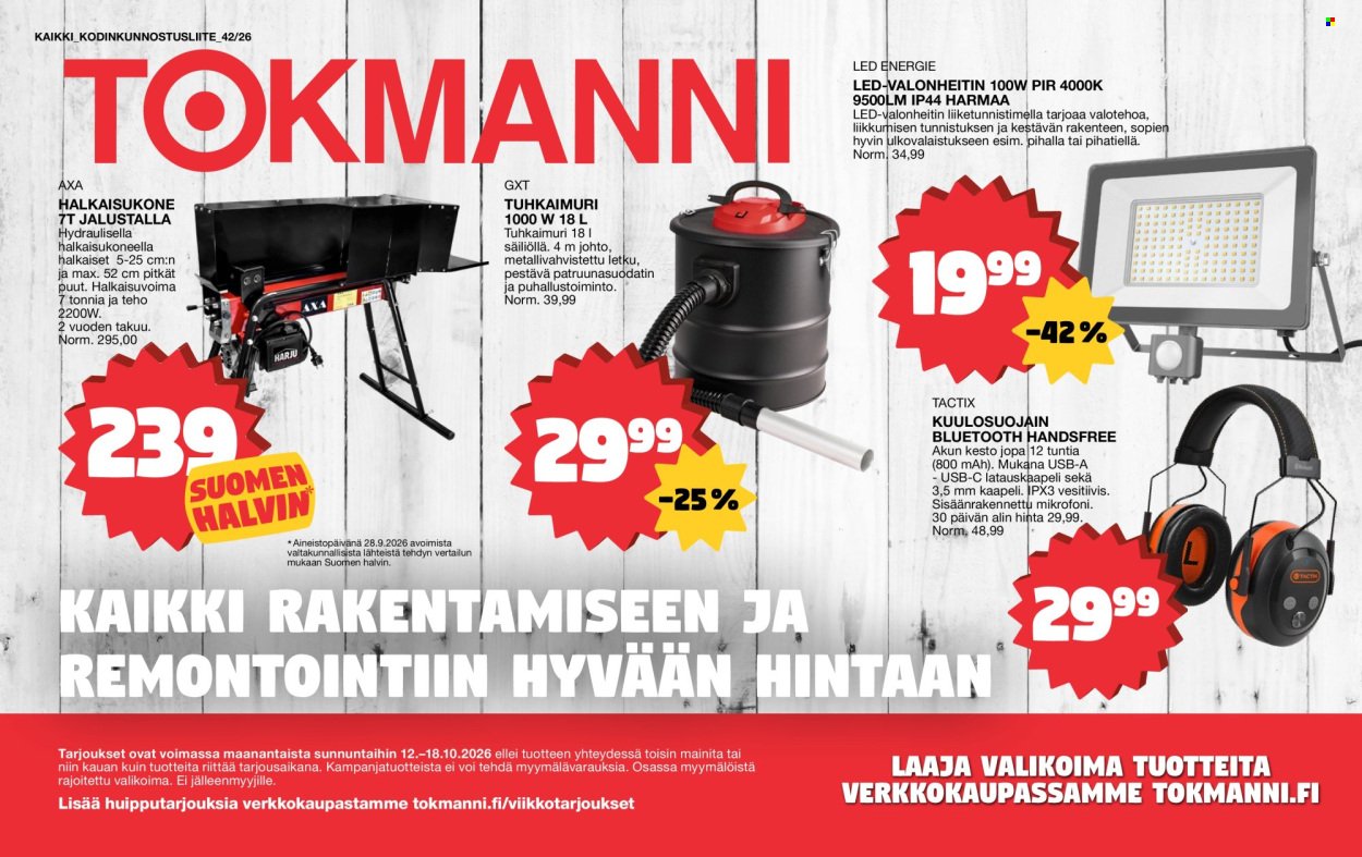 TOKMANNI tarjoukset - Erikoisliite