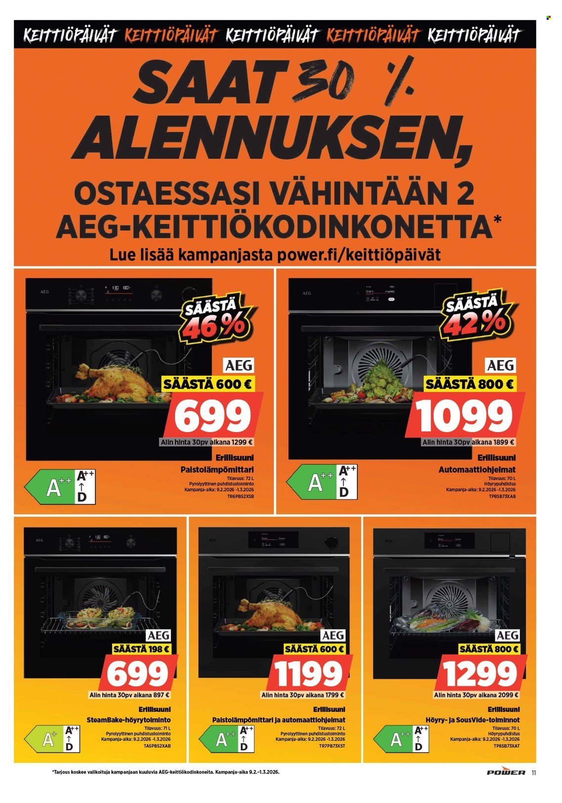 POWER tarjoukset - Helmikuu 2026