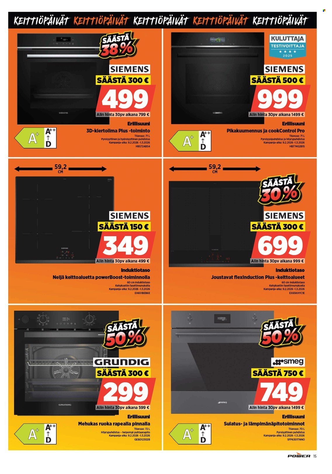 POWER tarjoukset - Helmikuu 2026