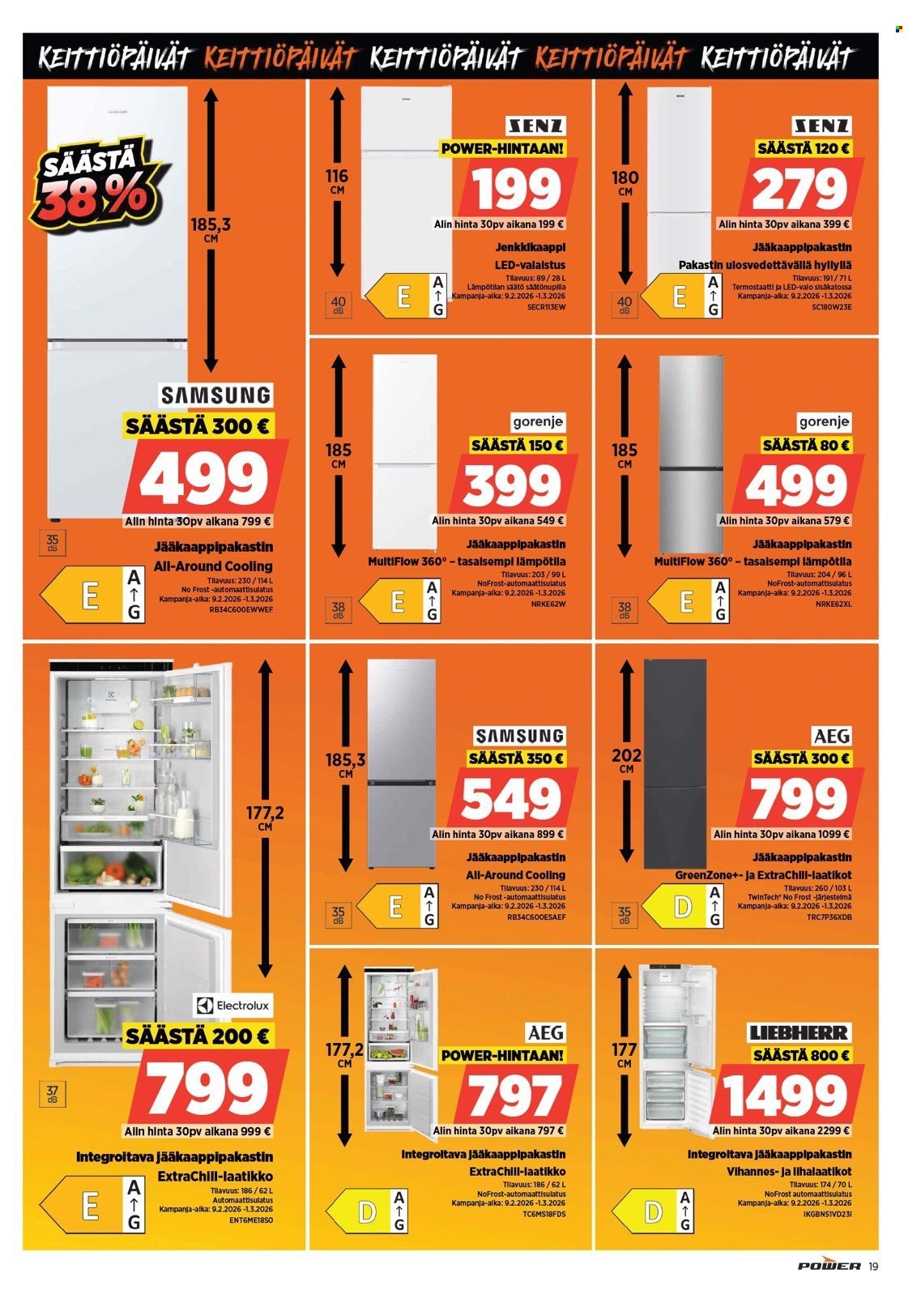 POWER tarjoukset - Helmikuu 2026