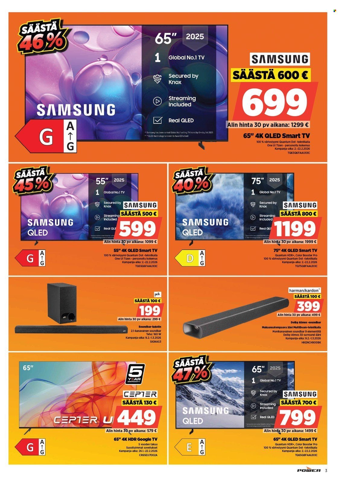 POWER tarjoukset - Helmikuu 2026